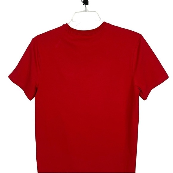 Tommy Hilfiger Men’s Pullover Shirts Sz Medium Color Red Short Sleeves $39.50 - Picture 3 of 11